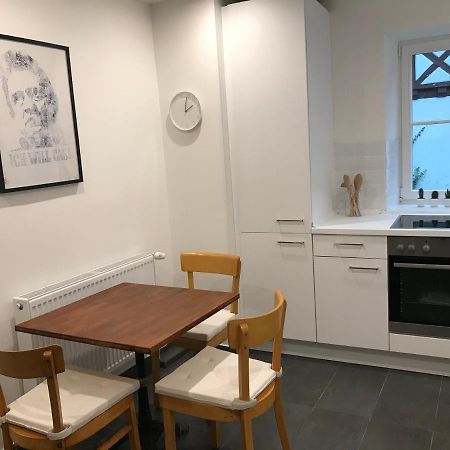 Turmwohnung Buedinger Hof فينهايم المظهر الخارجي الصورة